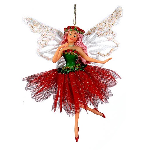   Fairy Xmas red 15cm  2
