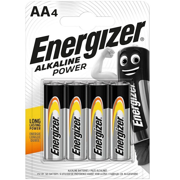 Μπαταρίες Energizer Power Αλκαλική AA 4αδα