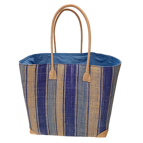    Raphia Blue_stripes