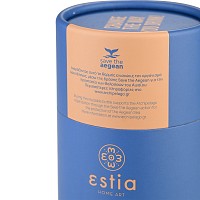  TRAVEL MUG SAVE THE AEGEAN 350ml DENIM BLUE