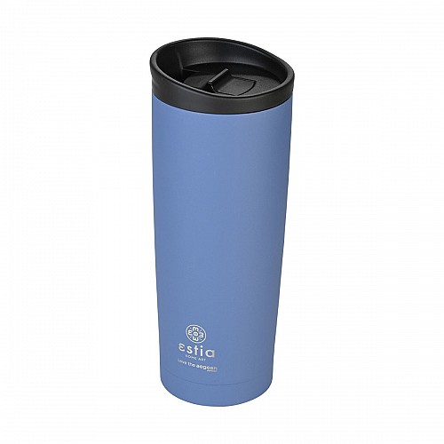  TRAVEL MUG SAVE THE AEGEAN 500ml DENIM BLUE