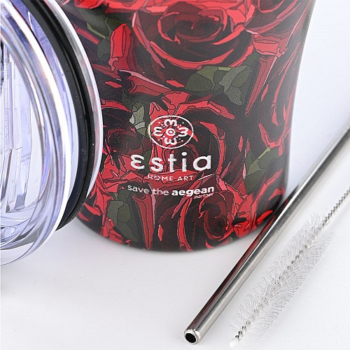  COFFEE MUG SAVE THE AEGEAN 350ml TWILIGHT ROSE