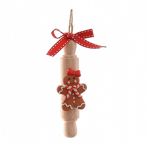   Gingerbread man rolling pins