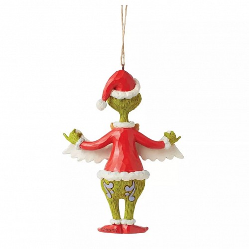   Grinch Holding Banner