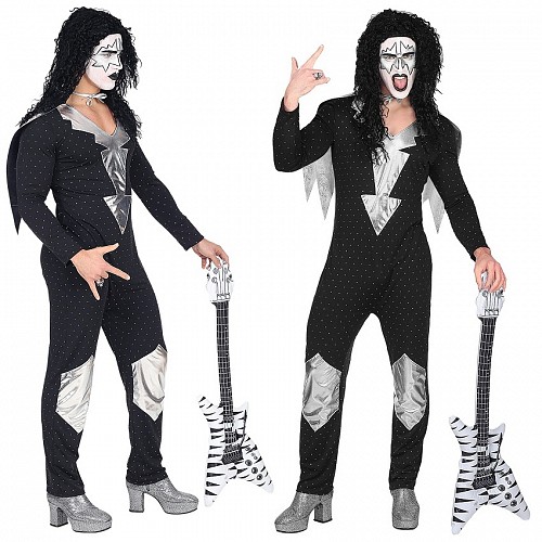    Kiss Heavy Metal Rock Star  Large