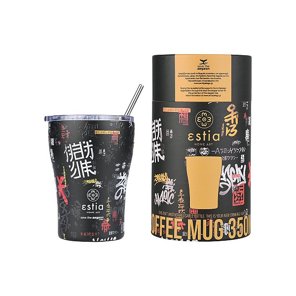  COFFEE MUG SAVE THE AEGEAN 350ml TOKYO UNDERGROUND
