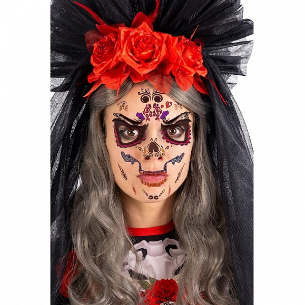 o Skeleton Face Tatoo