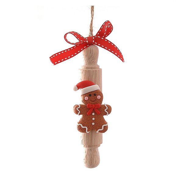   Gingerbread man rolling pins