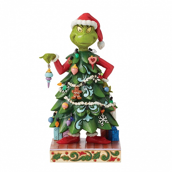  Grinch Dressed as Christmas Tree