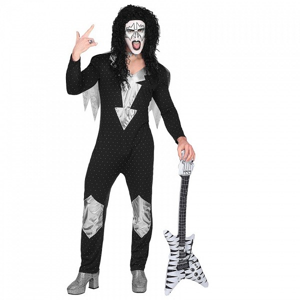    Kiss Heavy Metal Rock Star  Large