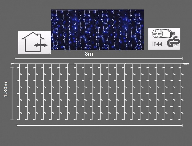   240LED  3x1.80m   K 